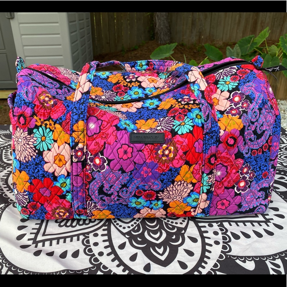 Floral Fiesta Vera Bradley Large Duffle